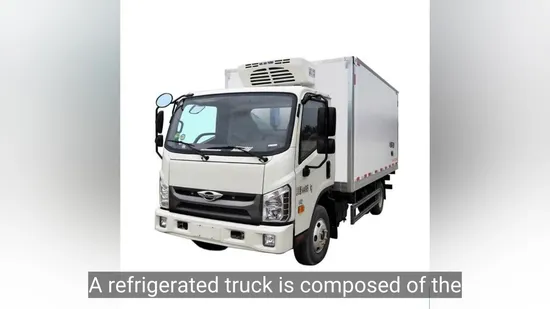Precio de fábrica: Minicongelador ligero pequeño Foton de gasolina o diésel, refrigerador, unidad de refrigeración para congelados, furgoneta de transporte de carga, camión.