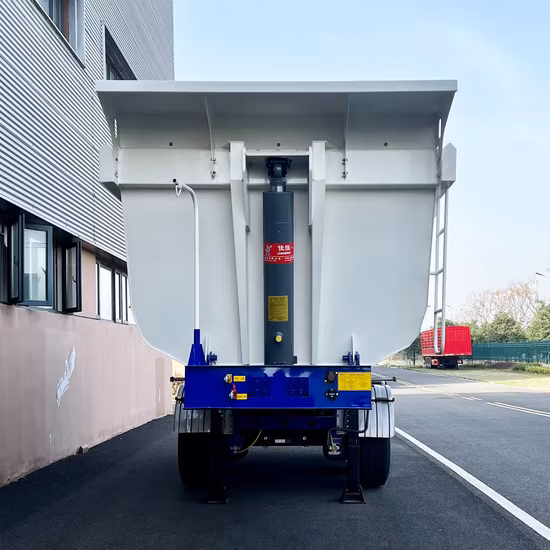 Nuevo semirremolque para automóvil con volquete frontal superior de alta resistencia con capacidad de carga de 30/40/50/60/70 toneladas